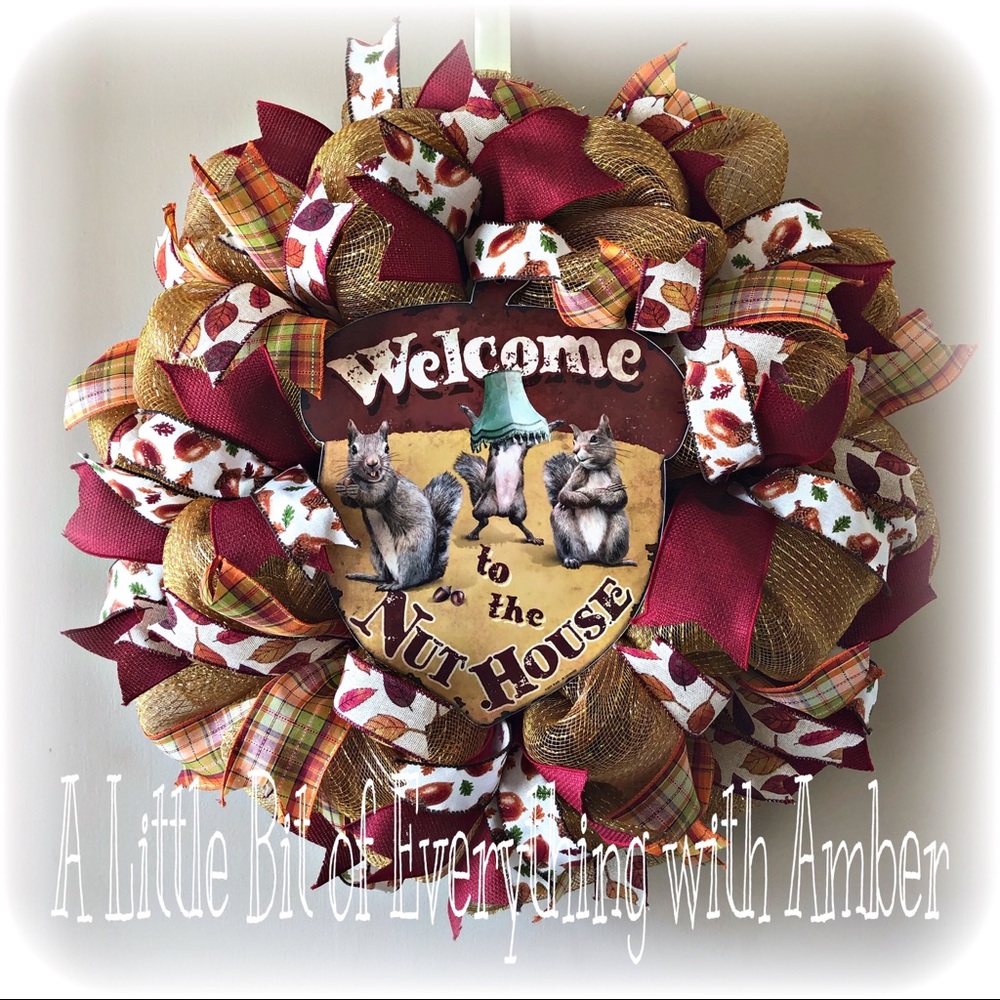 Fall Wreath for Shelly